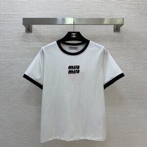 Miu Miu - Women's White T-shirt, Size L